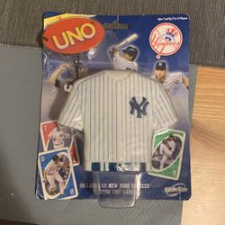 Yankees Baseball Uno Cards 