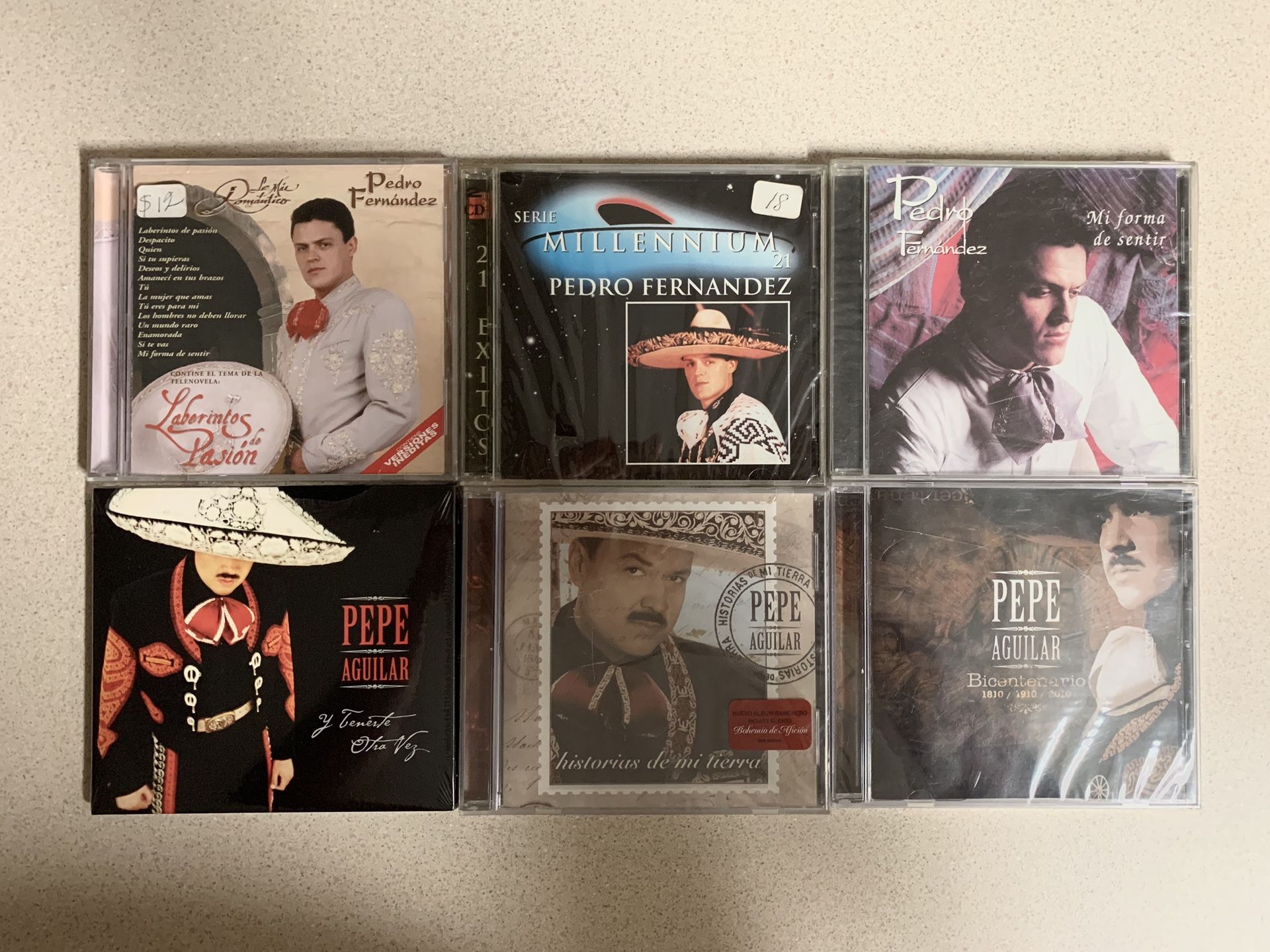 20 CD Hispanos Juan Luis Guerra - Pepe Aguilar - Pedro Fernandez - Antony Santos - Ilegales - Dhario Primero - Manny Manuel - Fernando Villalona
