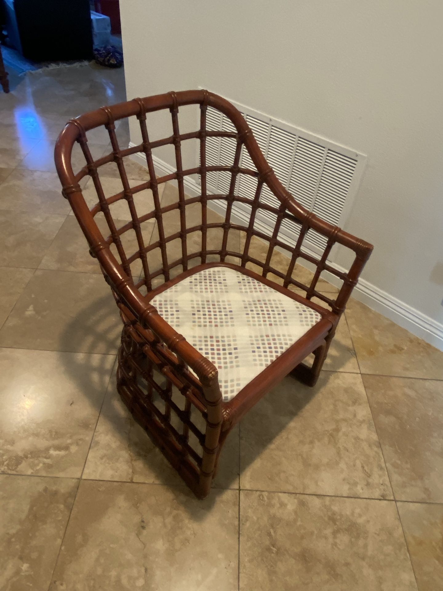 Vintage Bamboo Chair