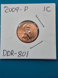 Lincoln cent 2009 error