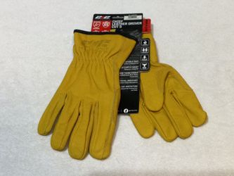 212 PERFORMANCE CHIEF LEATHER DRIVER CUT 5 GLOVES,   Size: XLarge