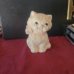 Antique cast iron cat