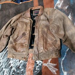 J. Sullivan Leather Jacket size 42