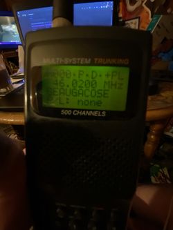 RadioShack Pro 92 Trunking Scanner 