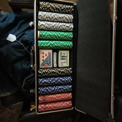 New Poker Chip Set 