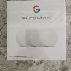 Unopened Nest Temperature Sensor 3 Pack