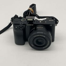 Sony Alpha a6000 Mirrorless Digital Camera 24.3MP SLR Camera with 3.0-Inch LCD (8k Shutter Count)