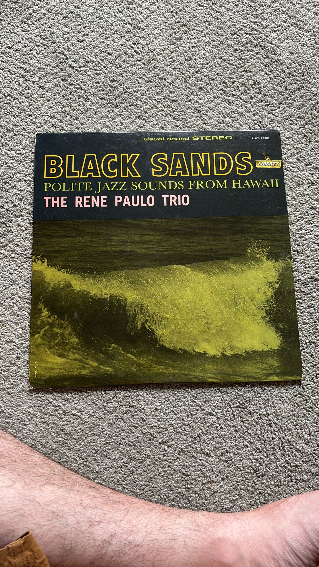 Black Sands Polite Jazz Sounds From Hawaii Vinyl LP Rene Paulo Trip