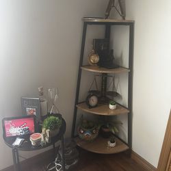 Modern Minimal Corner Shelf For Sale