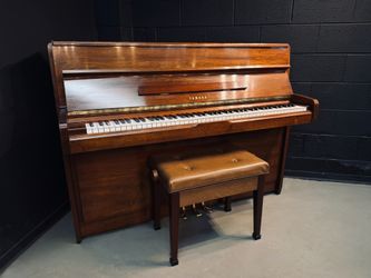 Yamaha Model P2 43" Upright Piano | Walnut, Excellent Condition