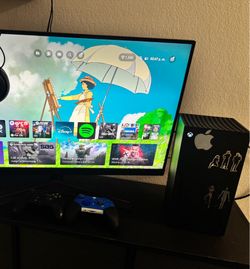 Xbox one series X y monitor
