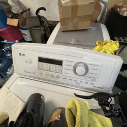 LG Top Load Washer and LG Front Load Electric Dryer - Both work properly. Sometimes the dryer makes a noise but it works. Washer works - no issues. 