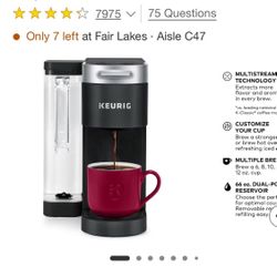 Keurig K-Supreme Single Serve K-Cup Pod Coffee Maker