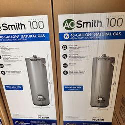 Sealed New 40 Gallon Water Heater (delivery And Installation Available)