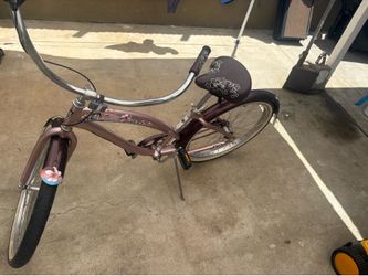 Nirve Lahaina Women's 3 Speed Cruiser Bike (Metallic Mauve)