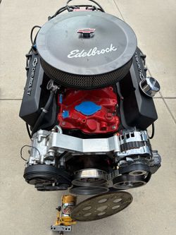 350 Small Block Engine.