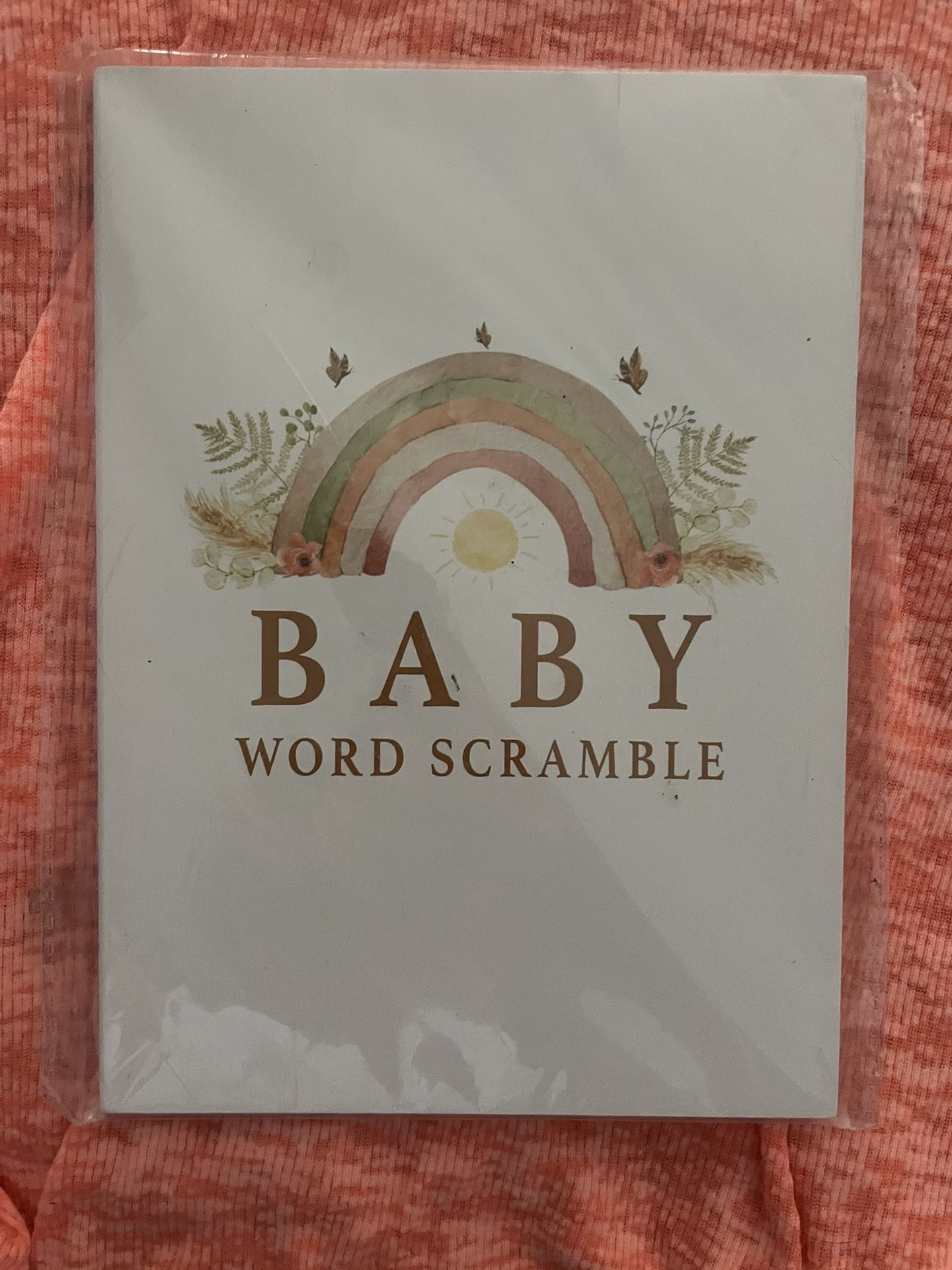 Baby Word Scramble Game