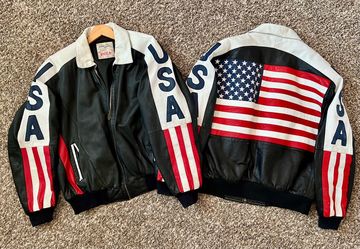 Vintage Michael Hoban USA Leather Jacket