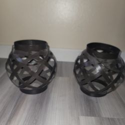 Metal Candle Holders