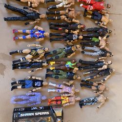 Wrestling Figures W/ Accessories
