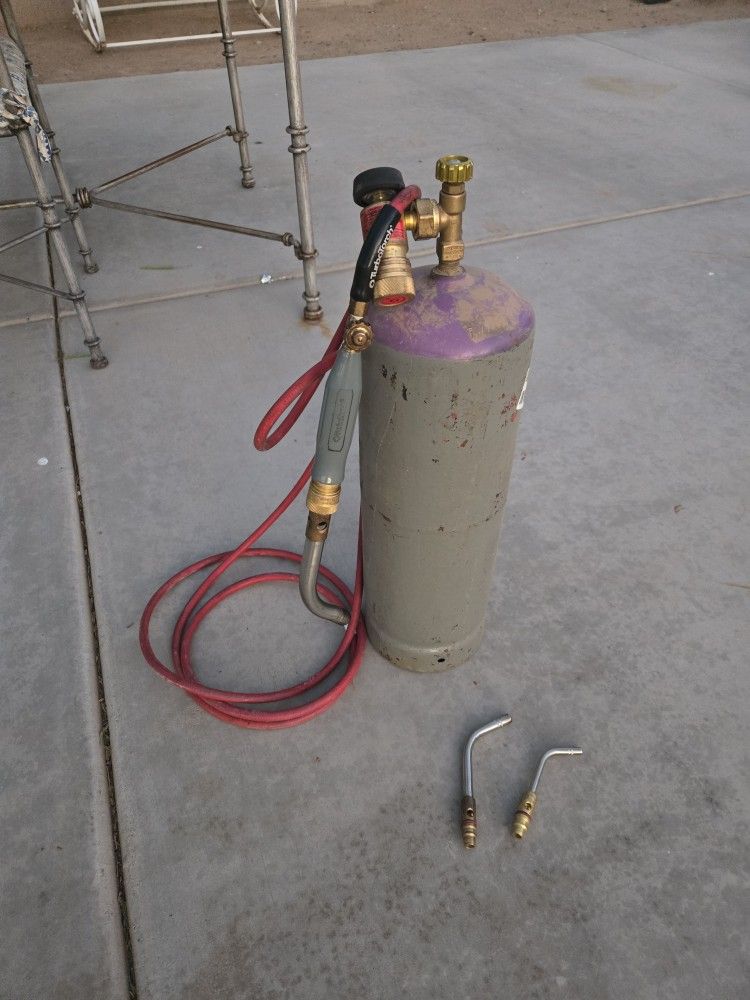 Turvo Torch Con Tanke Y 2 Tip Pokito Uso