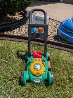 Little Tikes lawnmower