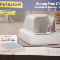 🐱 BRAND NEW: PetSafe ScoopFree Crystal Pro + 3pk Refills