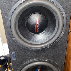 Speakers American Bass