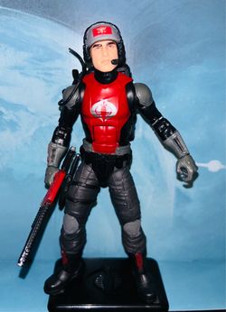 Military Action Figure with Backpack and Weapon