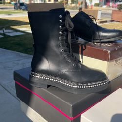 Women’s Vince Mauro Combat Boots 6.5