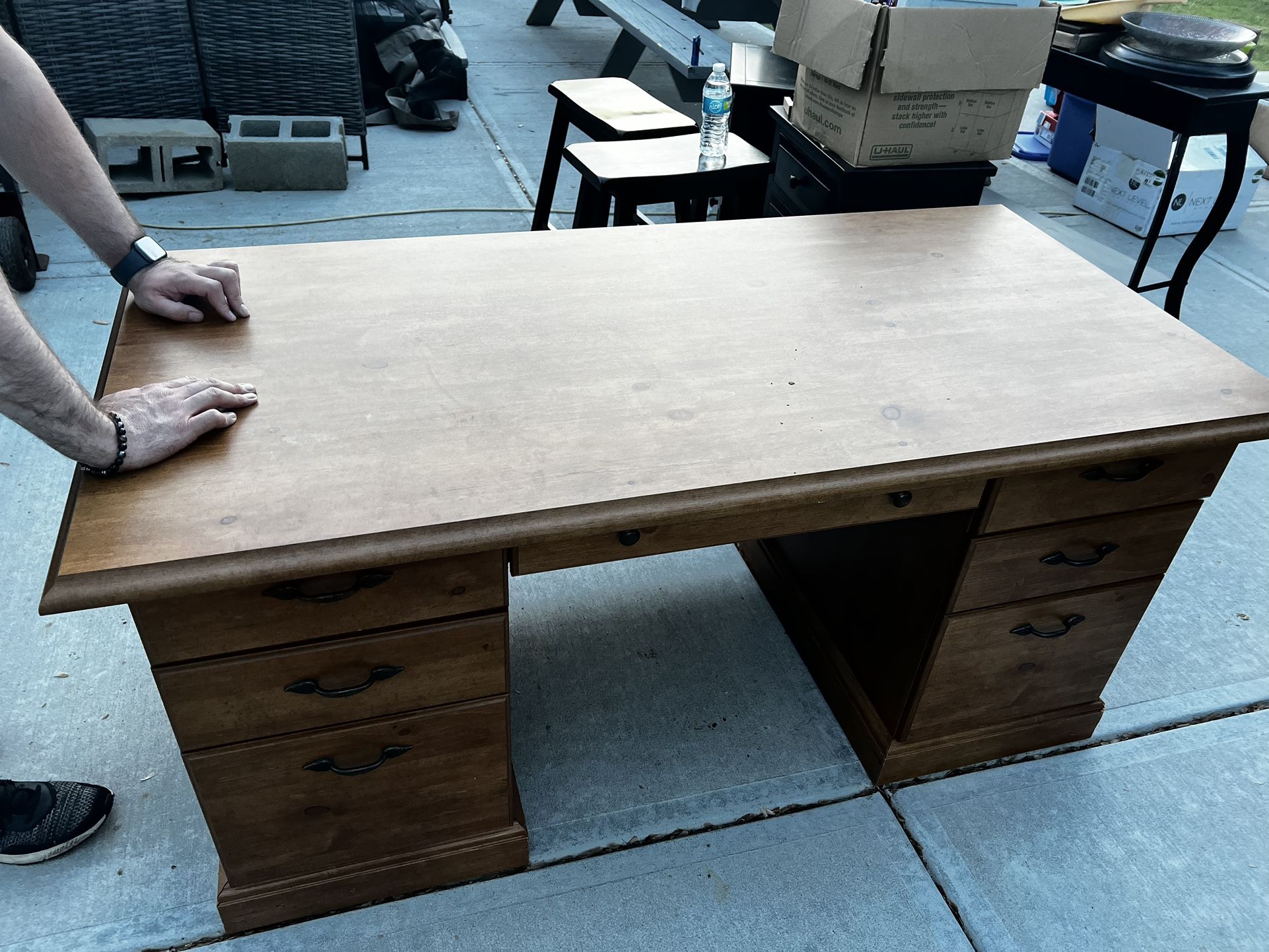 Solid Wood Desk 