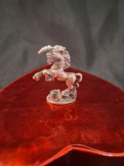 Small Pewter Unicorn Figurine