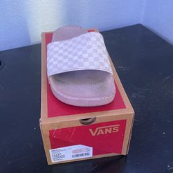 Pink Vans Slides