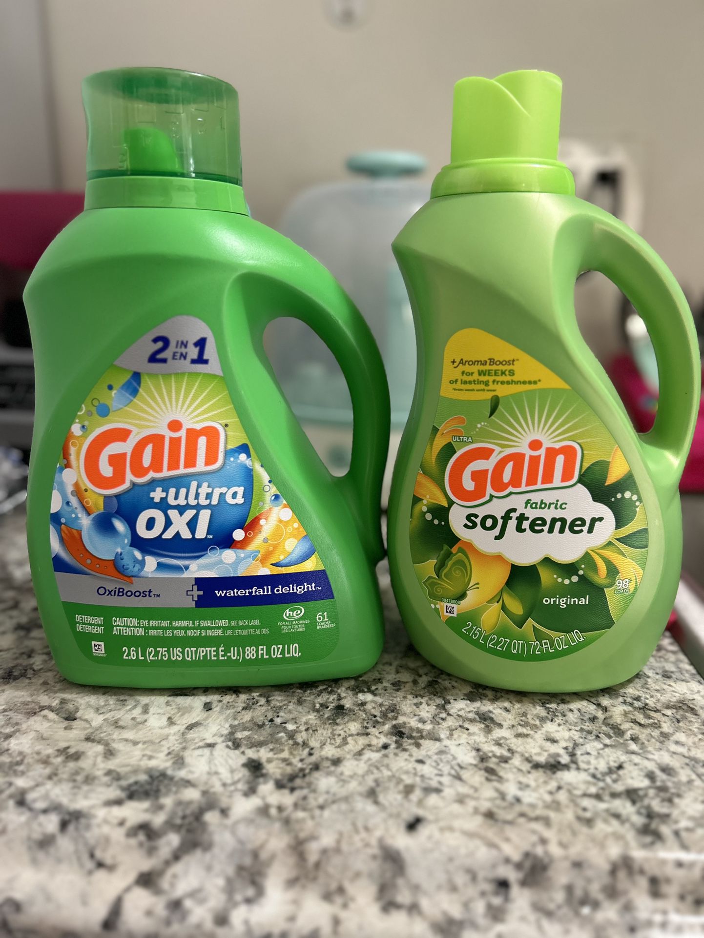 Gain Detergent & Softener 💚