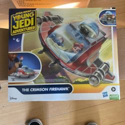 Star Wars Young Jedi Adventures Toy: The Crimson FireHawk