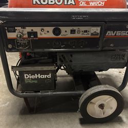 Kubota AV 6500 B pre owned generator