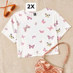 New Crop Top Size 2X 