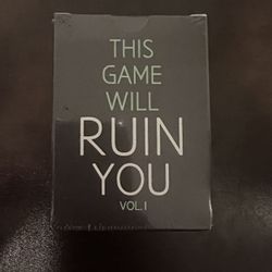 This Game Will Ruin You Vol. 1