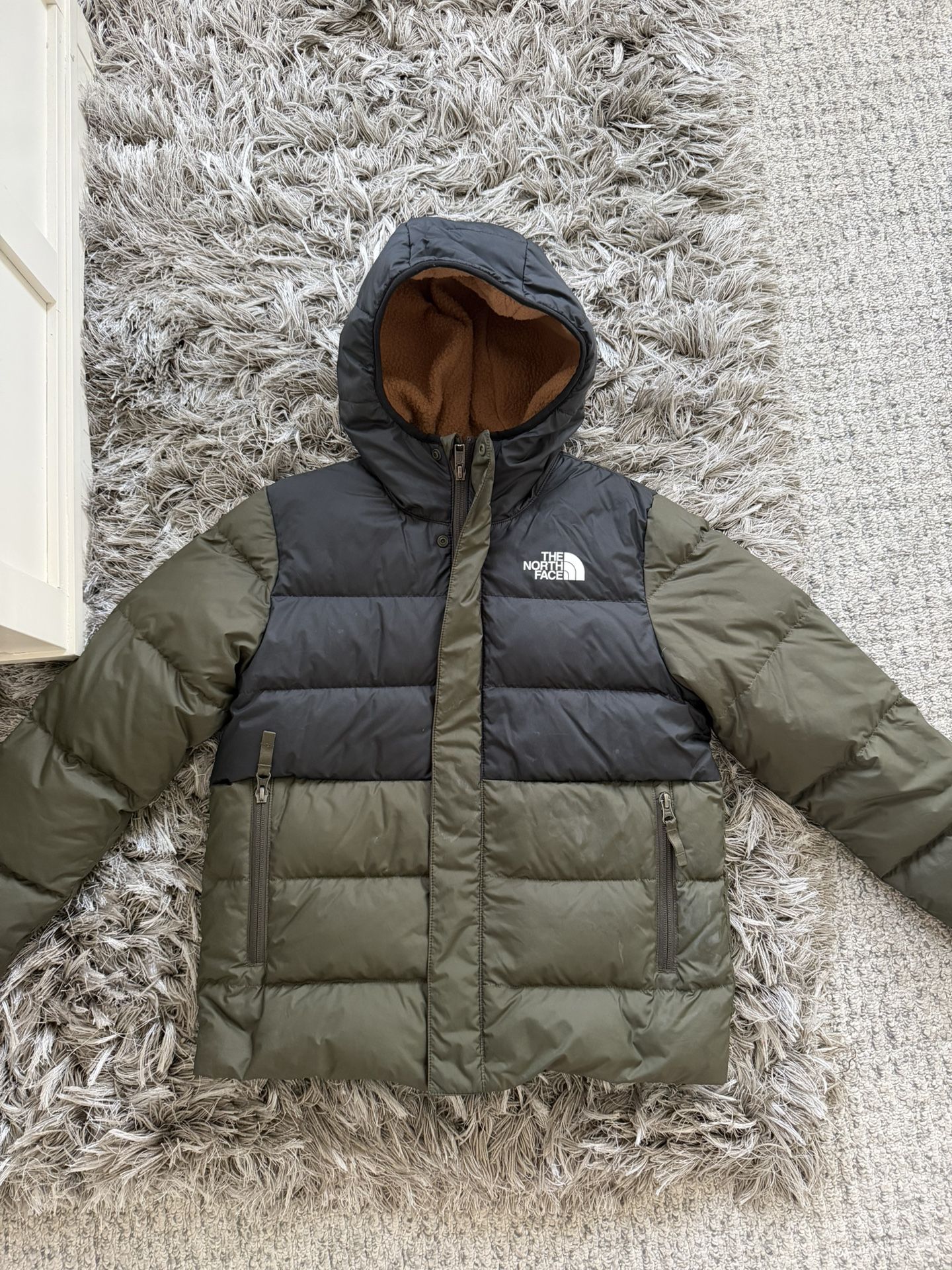 The North Face puffer boys jacket