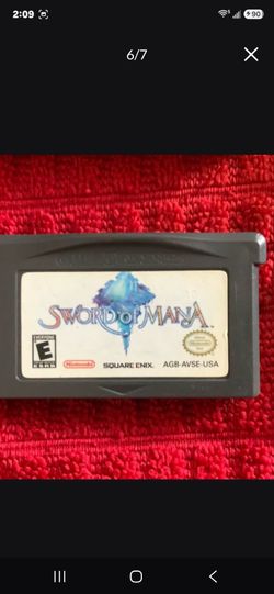 Sword of Mana Game Boy Advance Cartridge