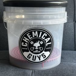 Chemical Guys Heavy Duty Ultra Clear Bucket 4,25 Gal