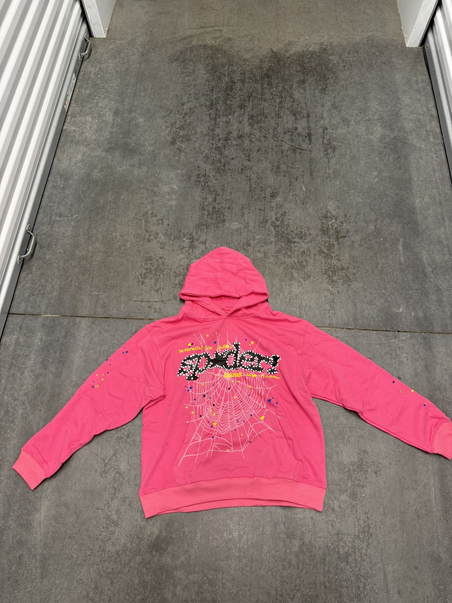 V2 Pink Spider Hoodie 1:1 Rep