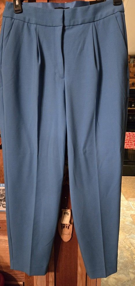 Women's Light Blue Dress Pants