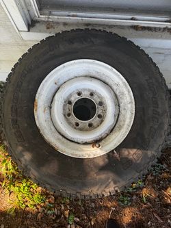 BFGoodrich All-Terrain Tire on Steel Wheel