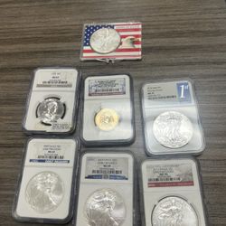 Silver Coins $ More
