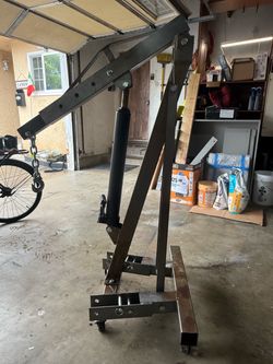 2 Ton Hydraulic Engine Hoist Cherry Picker Crane