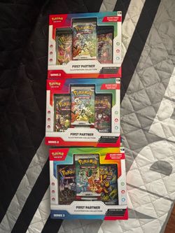 Pokémon First Partner Illustration Collection Box Set