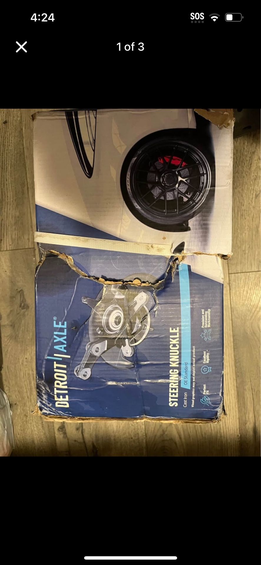 Steering Knuckle With Wheel Bearing Already Pressed In