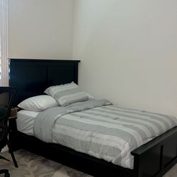 Full Bed Frame And Box Spring