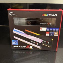 G.SKILL Trident Z5 RGB Series DDR5 32GB RAM  6000 XMP 3.0 & AMD Expo